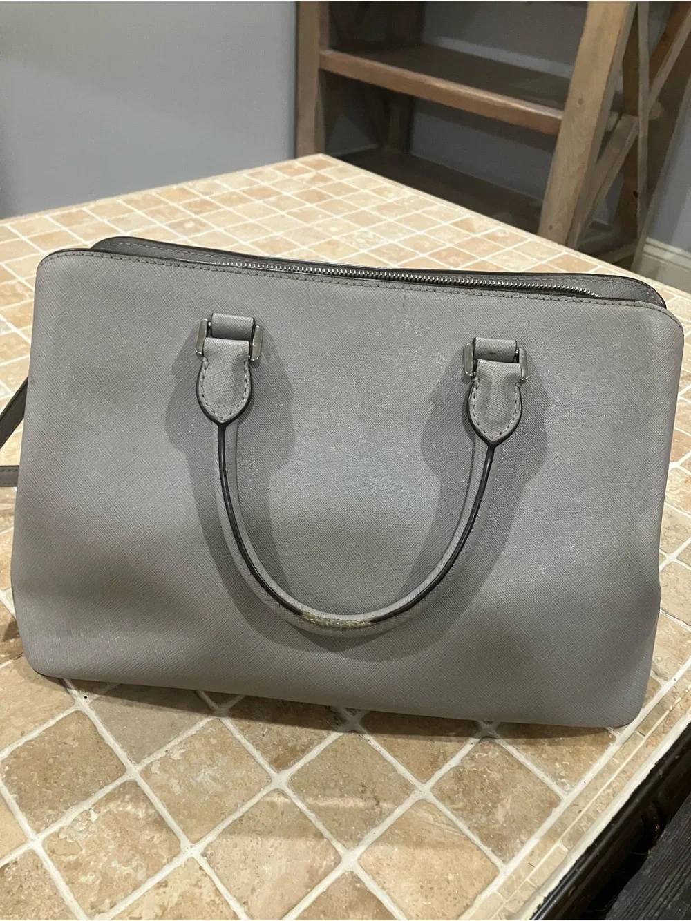 Michael Kors Gray Selma Bag